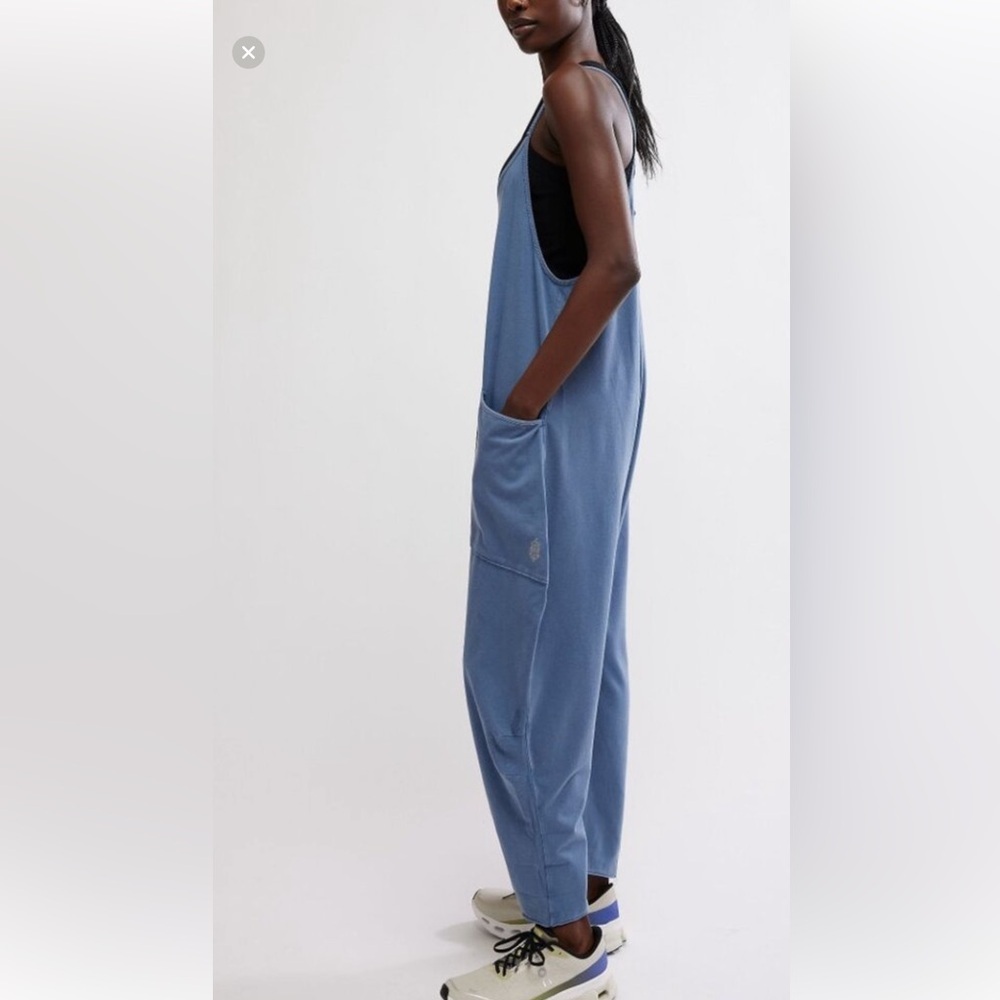 FREE PEOPLE MOVEMENT ONESIE HOT SHOT in SKYLINE NWT sz various - Picture 2 of 9